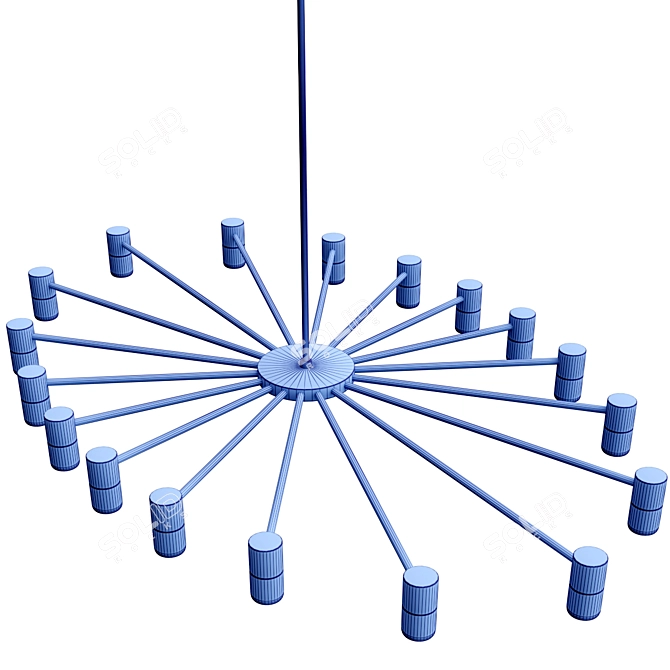 Modern Galileo Pendant Lamps 3D model image 4