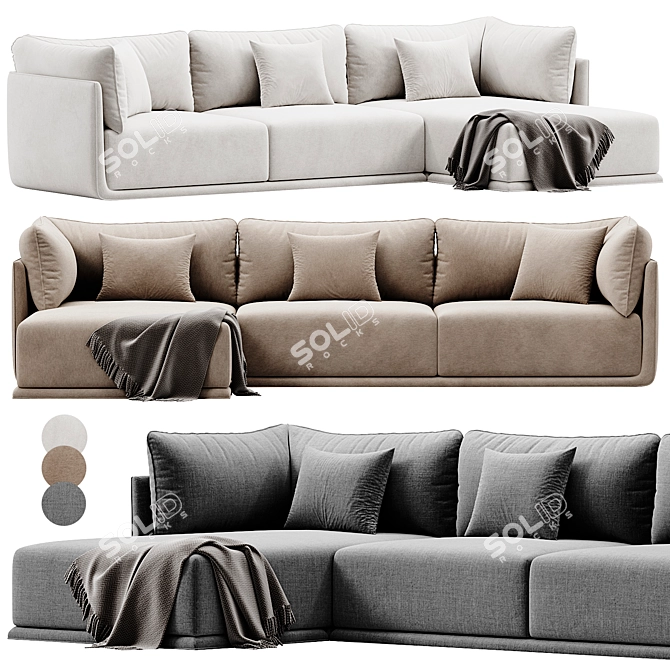 SP01 Max Modular Sofa 3D model image 1