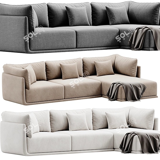 SP01 Max Modular Sofa 3D model image 2