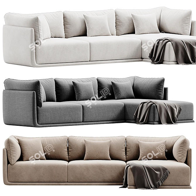 SP01 Max Modular Sofa 3D model image 3