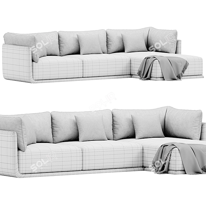 SP01 Max Modular Sofa 3D model image 5