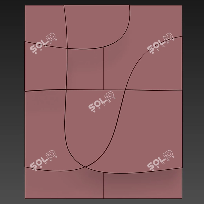 Artwork Set Canyon Series 3D model image 7