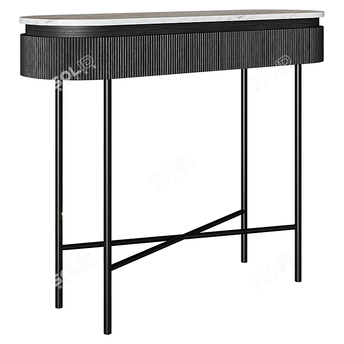 KARE Design Marble Console Table 3D model image 1