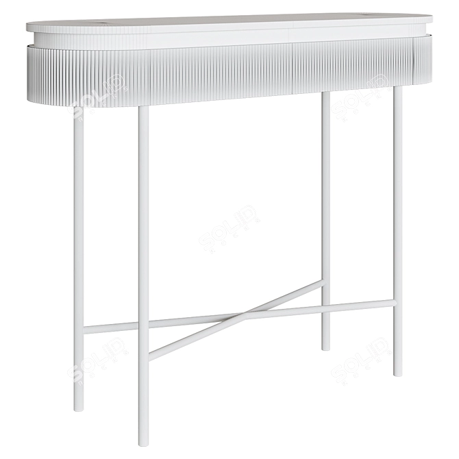 KARE Design Marble Console Table 3D model image 2