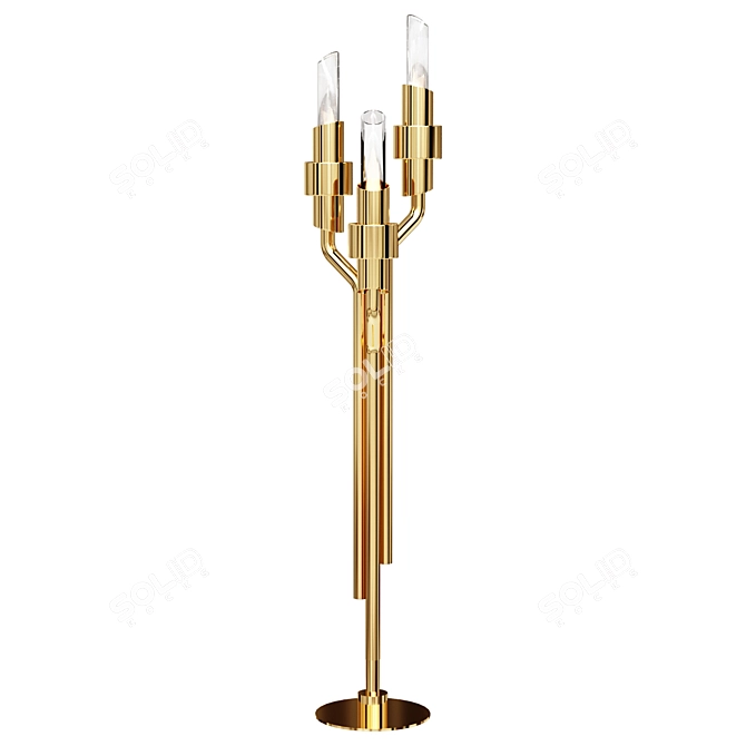 Luxxu Designer Floor Lamp 3D model image 1