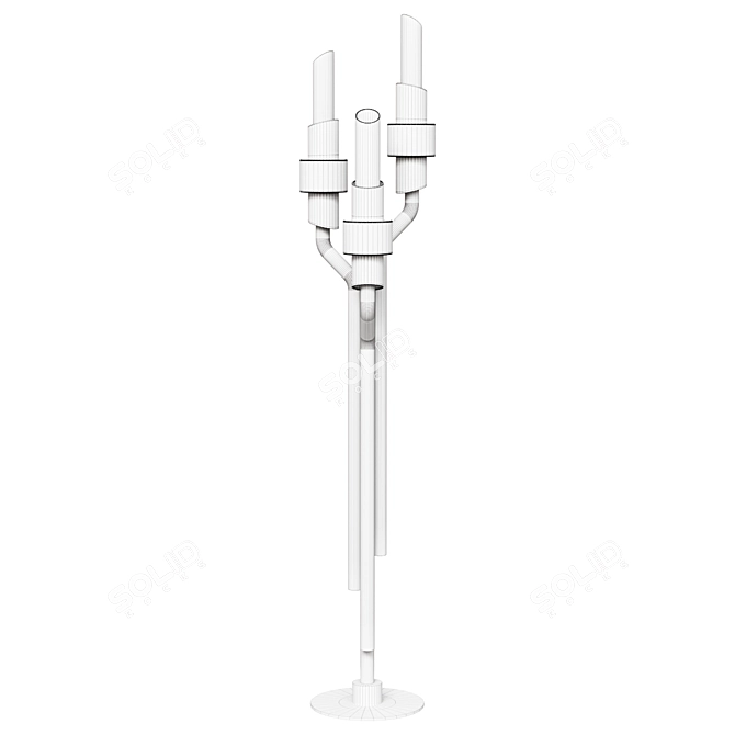 Luxxu Designer Floor Lamp 3D model image 2