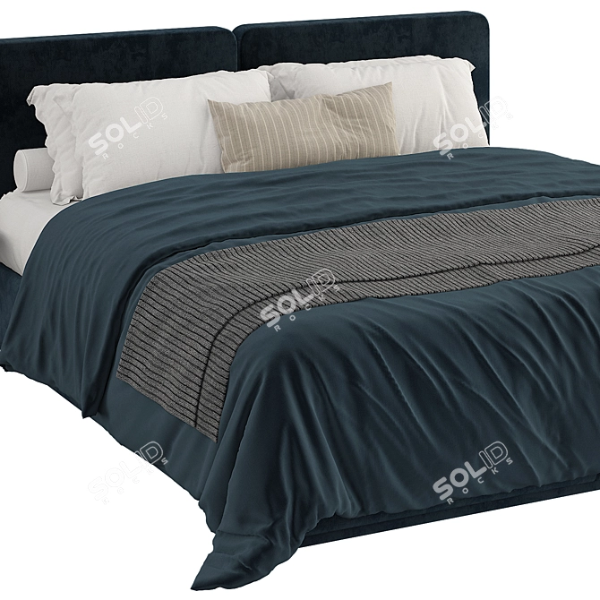 Modern Tatlin Bed 3D Model 3D model image 3