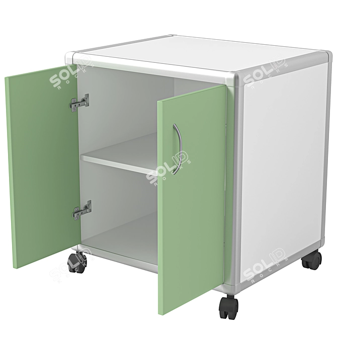 Title: Labkor Medical Cabinets Collection 3D model image 2