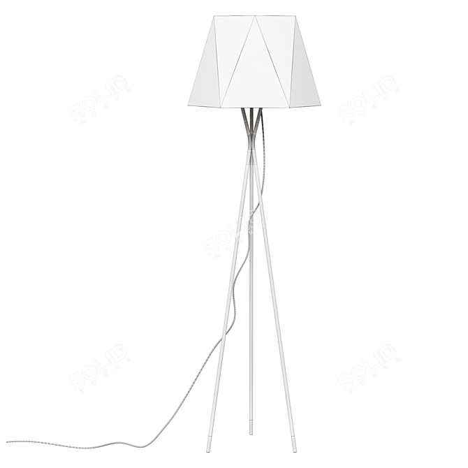 Designer Floor Lamp Trinagar Lighting 3D model image 2