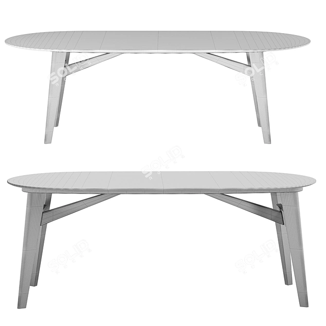 Modern Calligaris Abrey Home Tables 3D model image 7