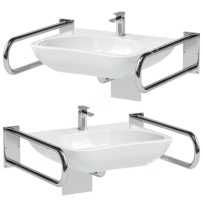 Jika Mio Accessible Sink 3D model image 2