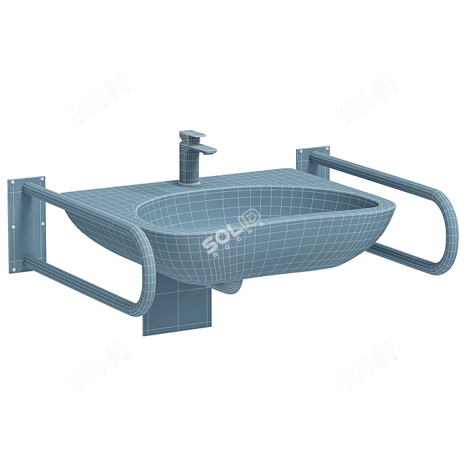 Jika Mio Accessible Sink 3D model image 5