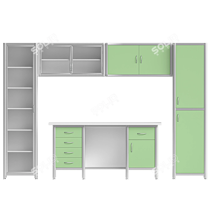 Lavkor Medical Furniture Set 3D model image 3