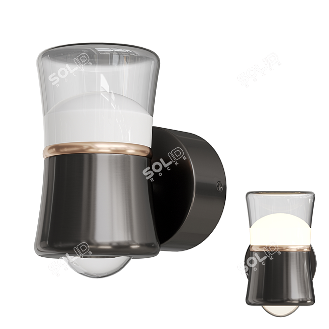 Lampatron MEDVIN WALL LED Sconce 3D model image 1