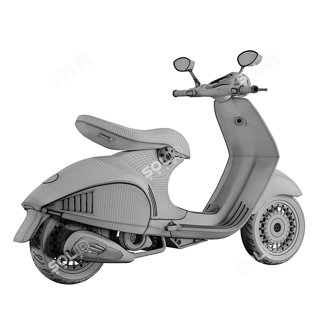 Vespa 946 3D Model Render 3D model image 4