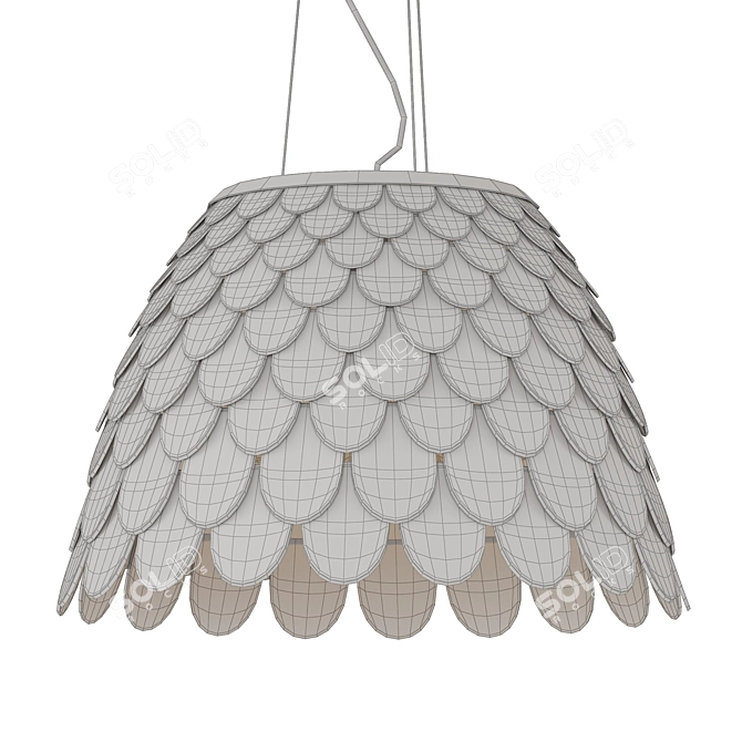 Modern Elegant MABEL Lamp Design 3D model image 2