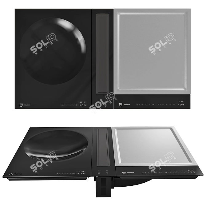 V-ZUG Premium Appliance Bundle 3D model image 1