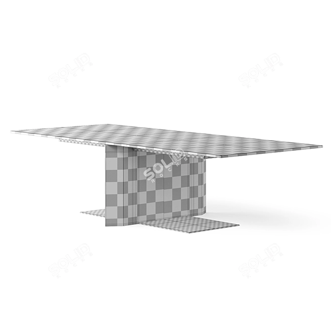 Sculptural Stone Kalende Sink 3D model image 4