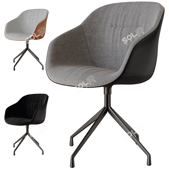 Modern 3D Model Chair Hay 3D model image 1