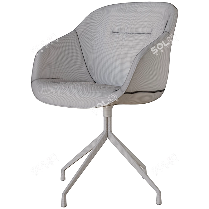 Modern 3D Model Chair Hay 3D model image 5