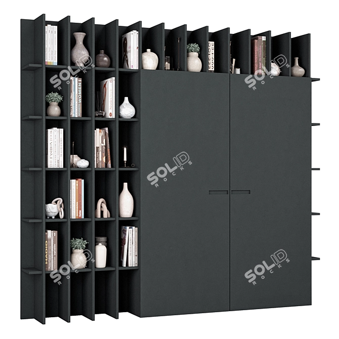 Premium Quality Rack Shelf Model 3D model image 2