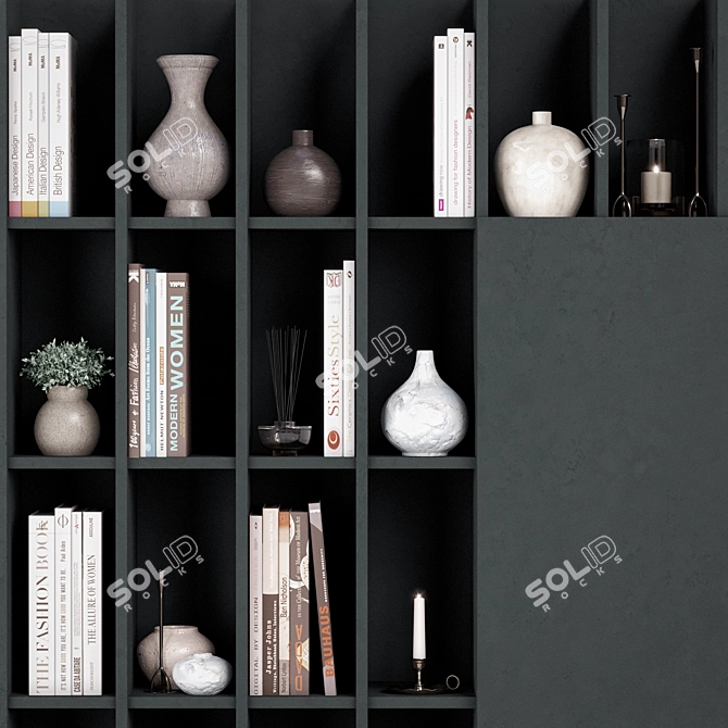 Premium Quality Rack Shelf Model 3D model image 3