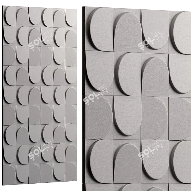 Gallotti&Radice PLEIADI Wall Tiles 3D model image 3