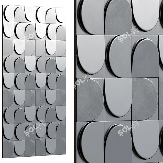 Gallotti&Radice PLEIADI Wall Tiles 3D model image 4