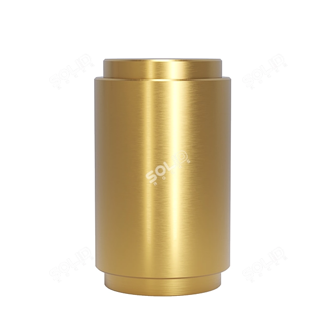 Brass Knob by Pikartlights 3D model image 1