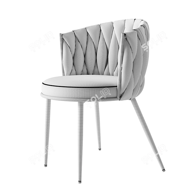 Halmar Chair K516 Multicolor Modern 3D model image 5