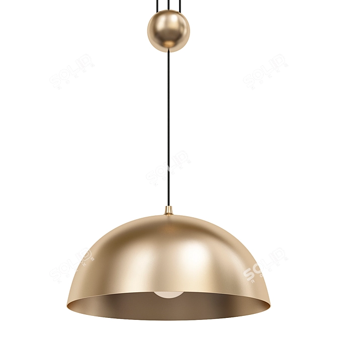 Versatile Duos Pendant Light 3D model image 1