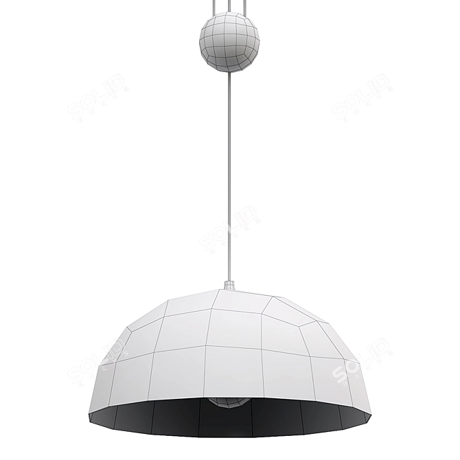 Versatile Duos Pendant Light 3D model image 3