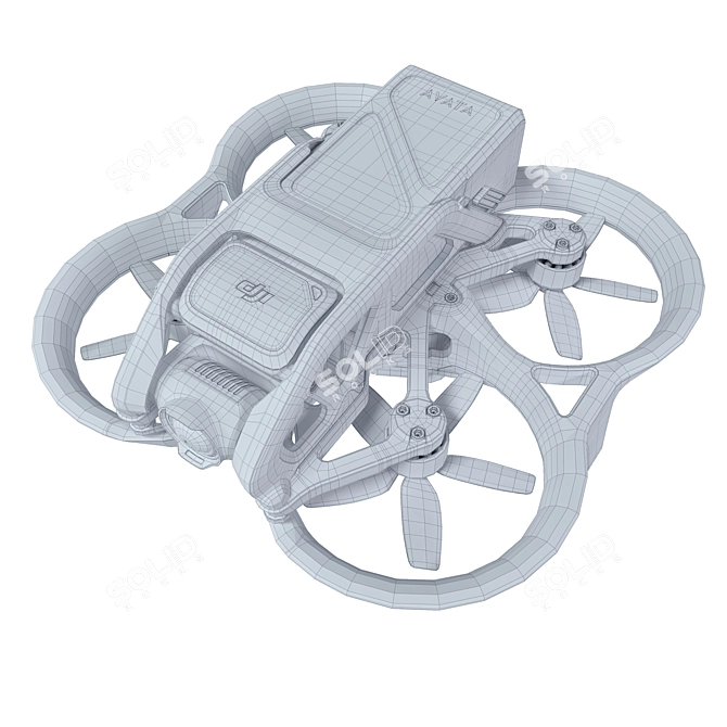 DJI Avata 3D Model Collection 3D model image 7