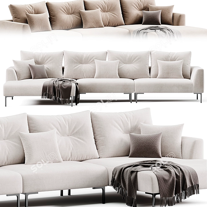 Eichholtz Firenze Lounge Sofa 3D model image 3