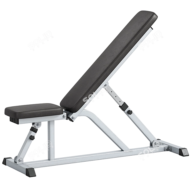 Valor Fitness Weight Bench	Transforms Fitness Space 3D model image 3