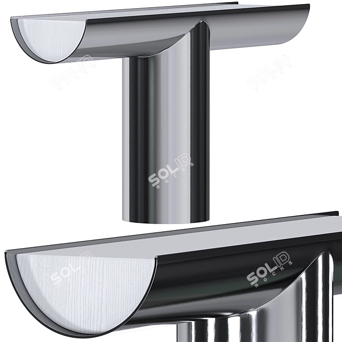 Pilotis Console Table by Minotti 3D model image 2