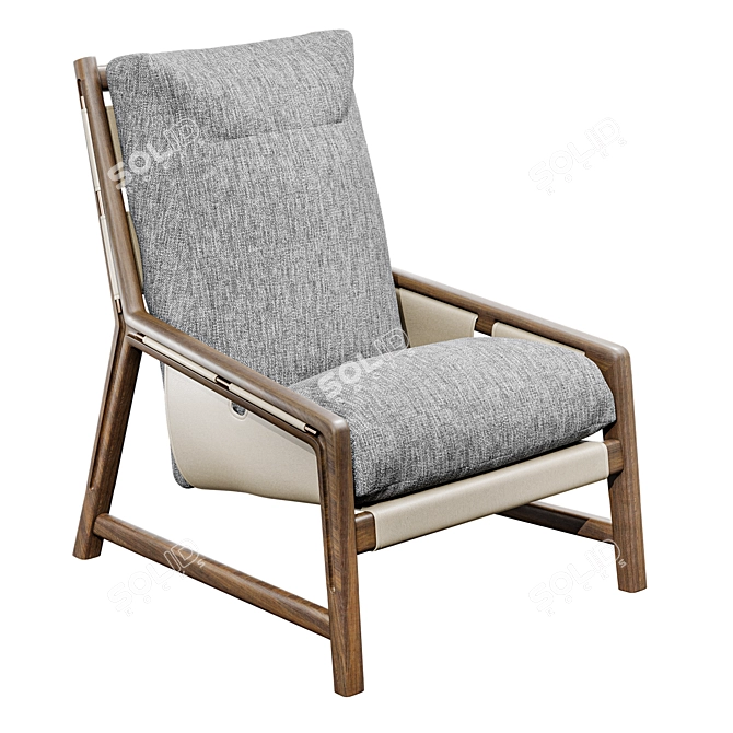 Modern BICE Chair by Porada 3D model image 1