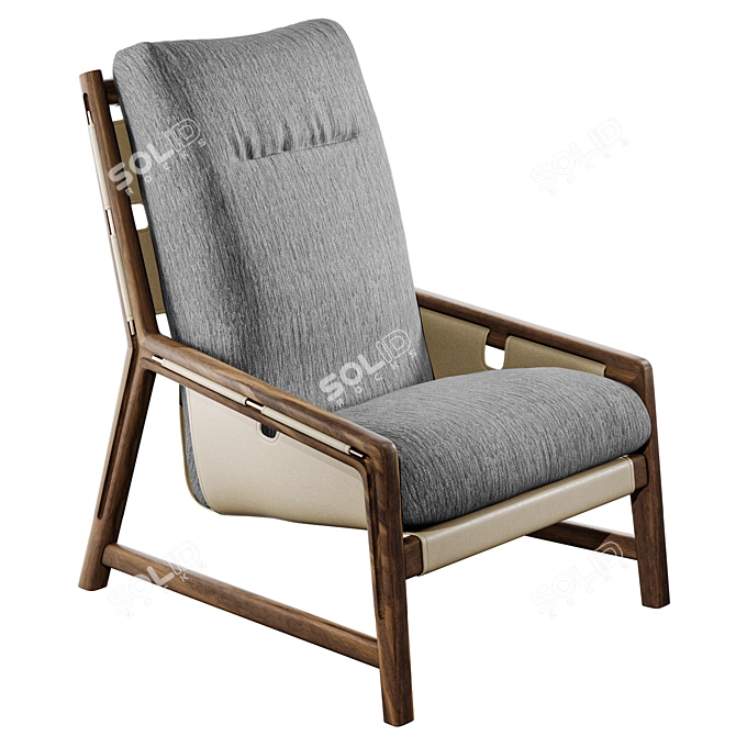 Modern BICE Chair by Porada 3D model image 3