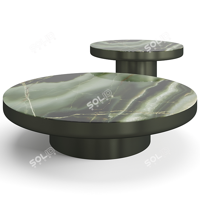 Modern Minotti Brady Coffee Tables 3D model image 4