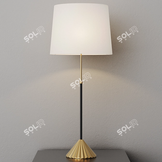 Monty Table Lamp by Louvre 3D model image 3