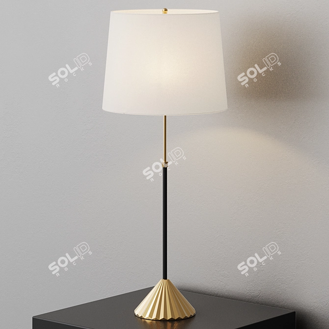 Monty Table Lamp by Louvre 3D model image 4