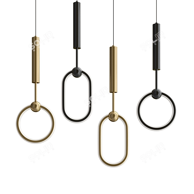 Elegant Lampatron Finnur B Design 3D model image 1