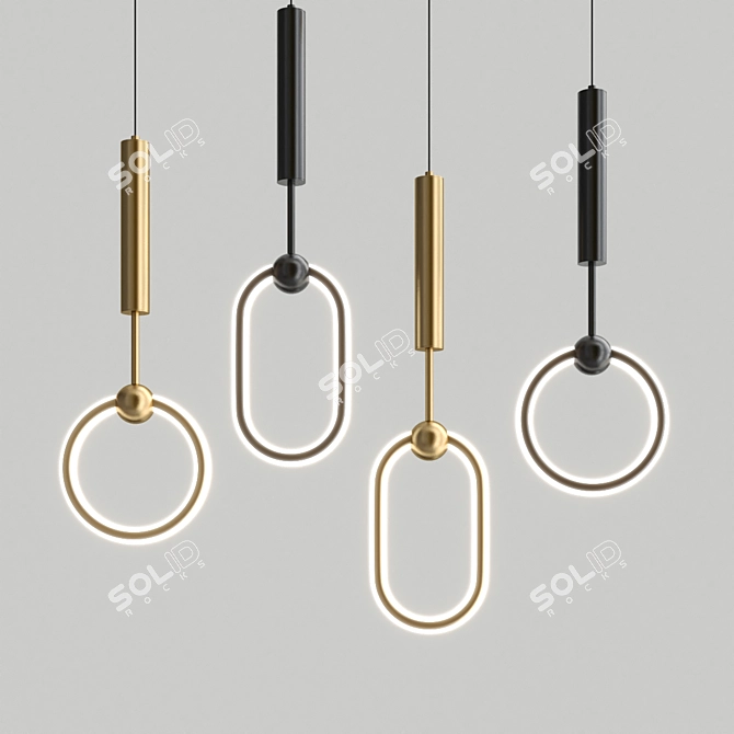 Elegant Lampatron Finnur B Design 3D model image 2