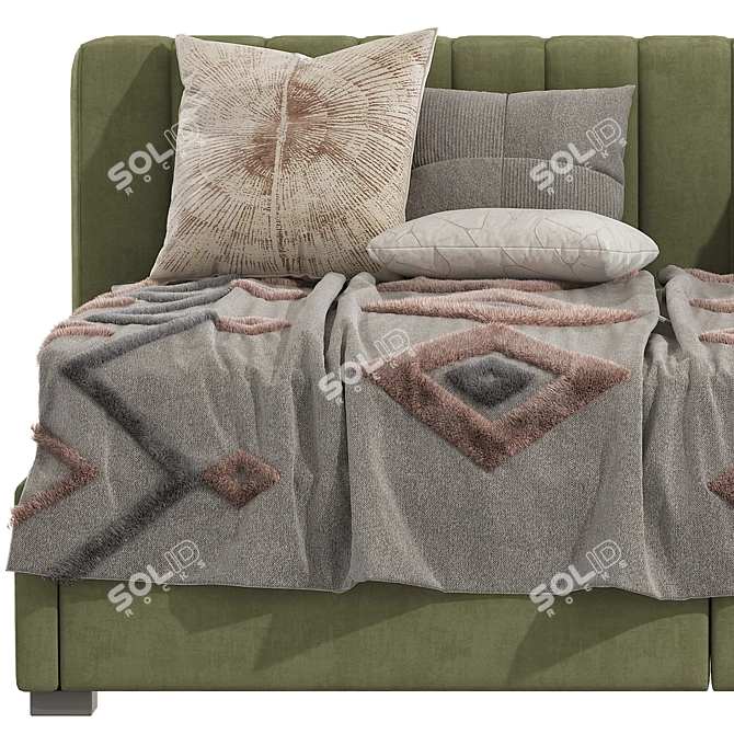 Avalon Corner Storage Bed 381 3D model image 6