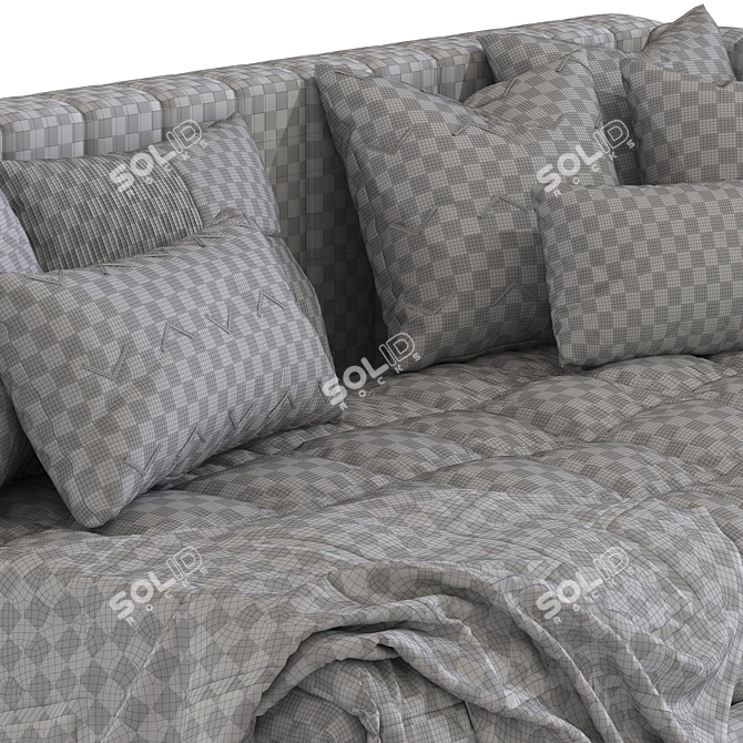 Avalon Corner Storage Bed 381 3D model image 7