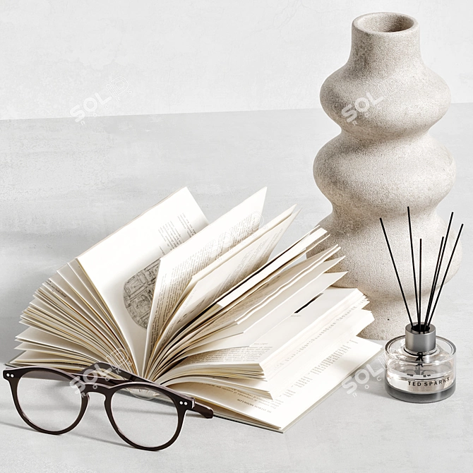 Decorative Set 48 High Quality 3D model image 5