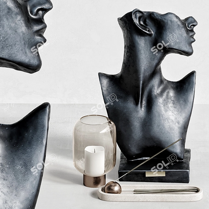 Decorative Set 48 High Quality 3D model image 6