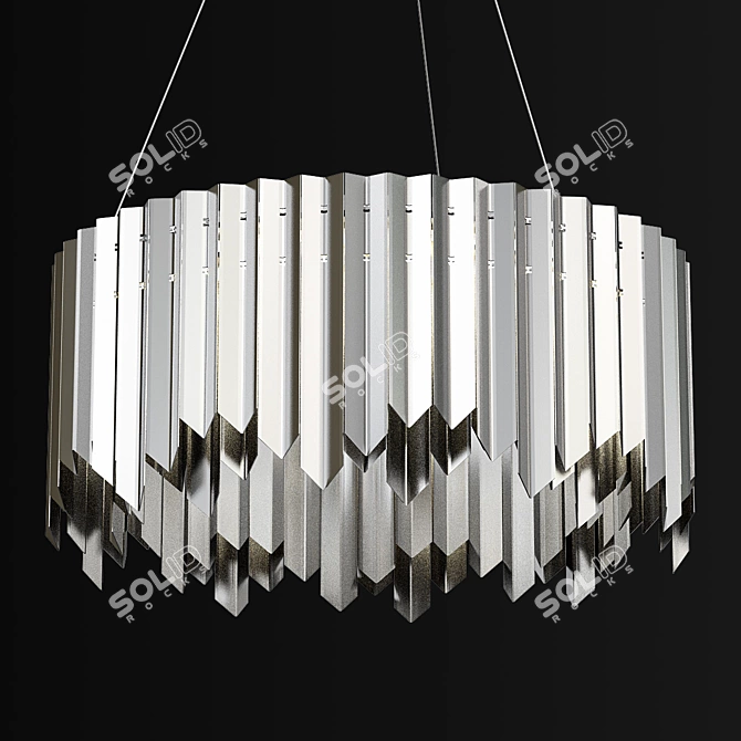 Ring Chandeliers & Lamps SWORDS 3D model image 1