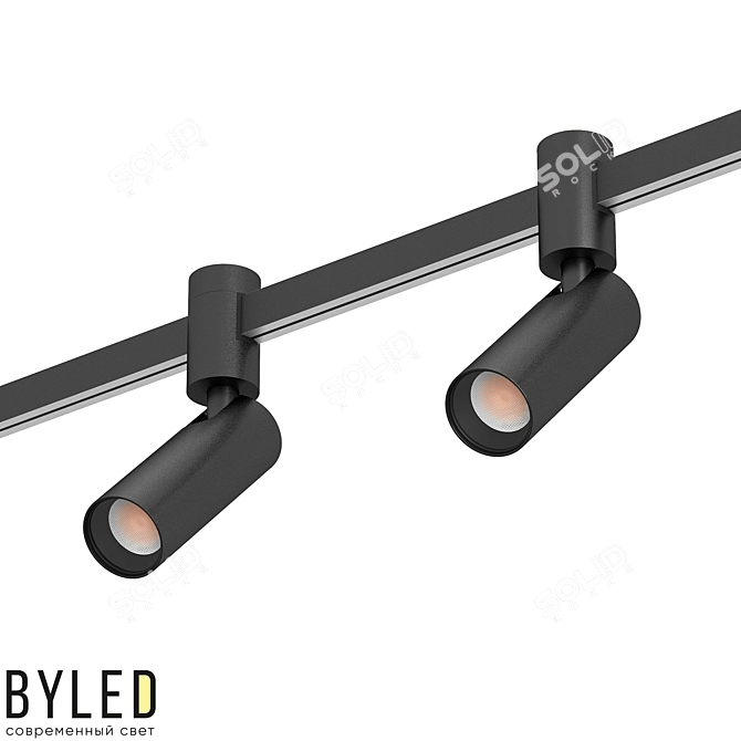 Byled Eclipse Track Light - 5W 3D model image 3