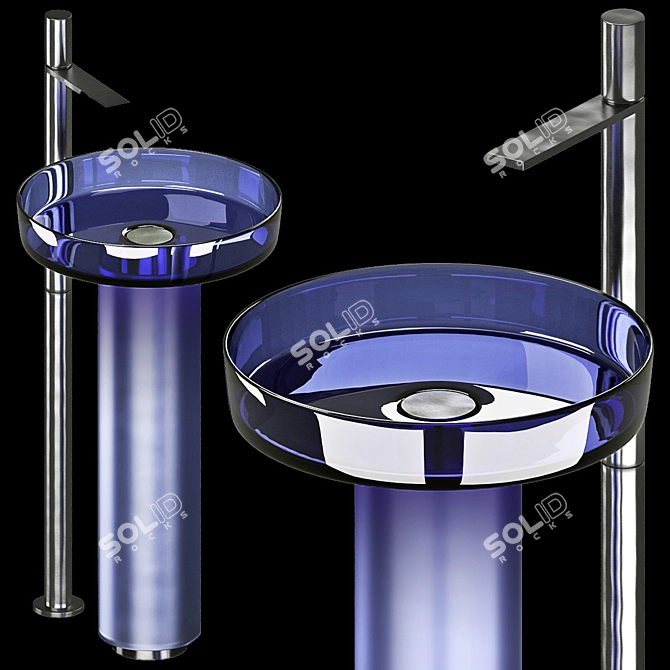 Vallvé NILO Basin Fixture 3D model image 1